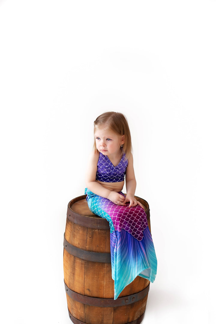 Mermaid Magic Toddler Mermaid Tail clothing for kids and toddlers: XS - Child 2T/3T