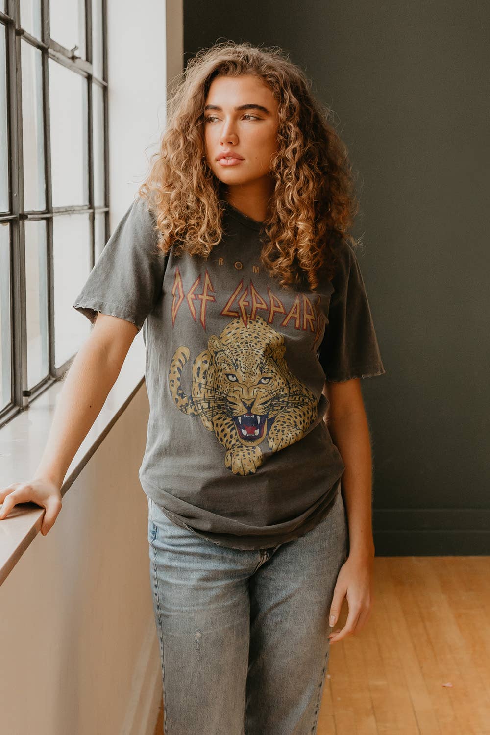 Def Leppard Sunkissed Boyfriend Tee: S