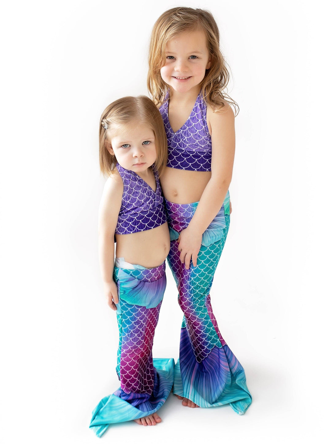 Mermaid Magic Toddler Mermaid Tail clothing for kids and toddlers: XS - Child 2T/3T