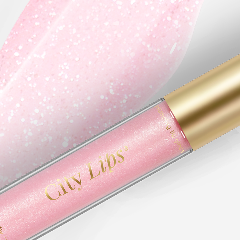 City Lips® - Lip Plumper Gloss: Tinsel Town in Folding Carton