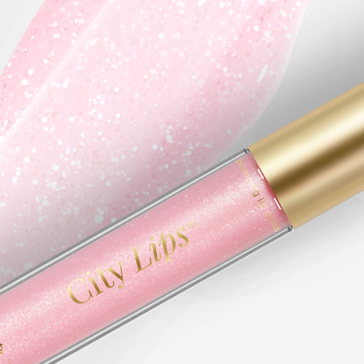 City Lips® - Lip Plumper Gloss: Tinsel Town in Folding Carton