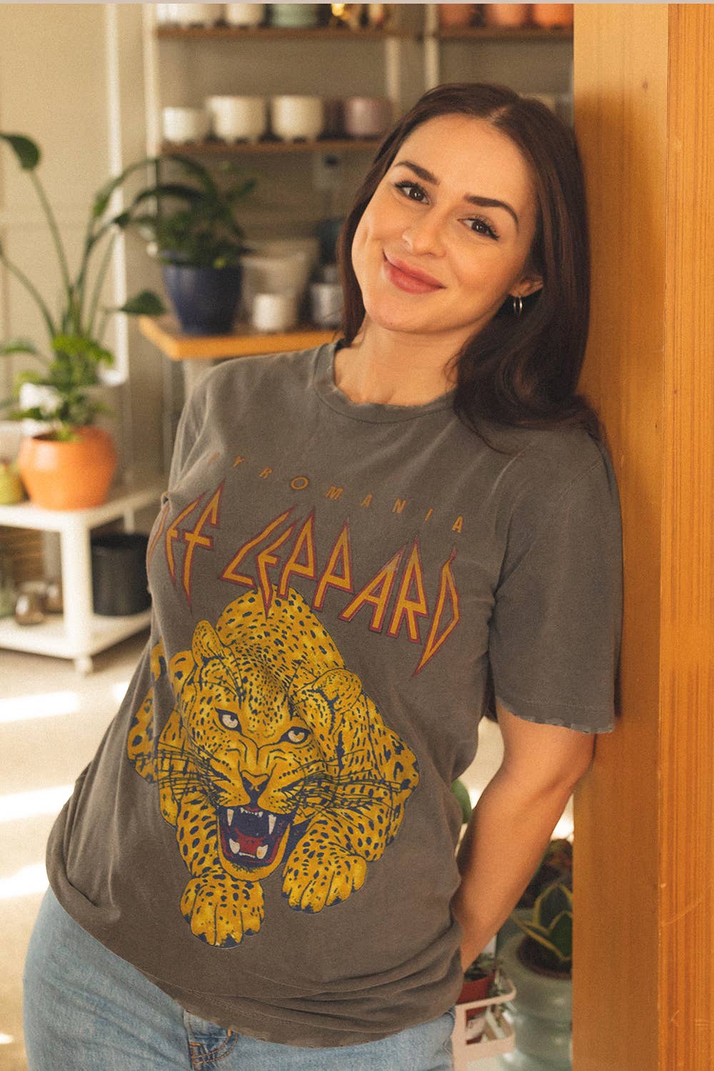 Def Leppard Sunkissed Boyfriend Tee: S